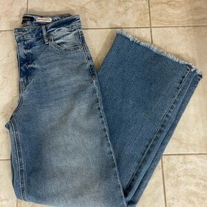 Women's  wide leg BCBG Blue Jeans